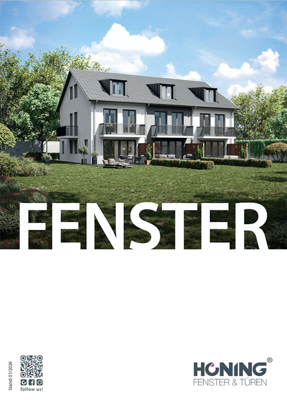 Prospekt FENSTER, Bildquelle: HÖNING GmbH für Fenster und Türen