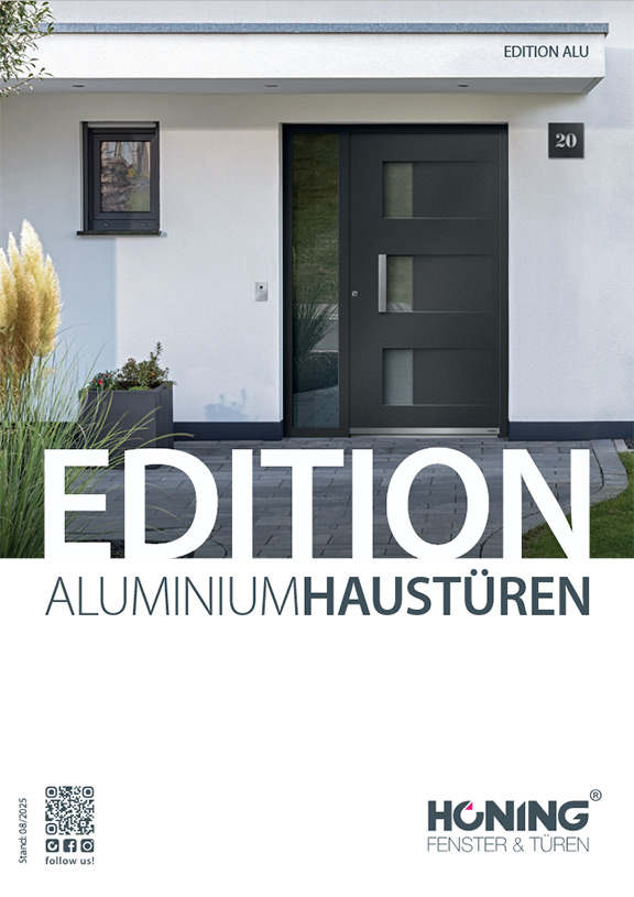 Prospekt EDITION ALU, Bildquelle: HÖNING GmbH für Fenster und Türen