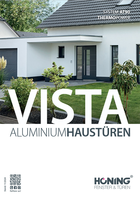 Prospekt VISTA, Bildquelle: HÖNING GmbH für Fenster und Türen
